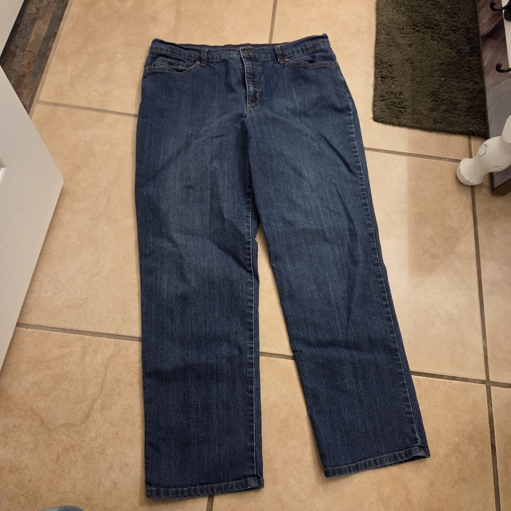Classic Womens Blue Jeans Gloria Vanderbelt 16 Amanda